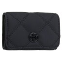 トリーバーチ 財布 レディース カードケース アウトレット ブラック WILLA MATTE CARD CASE 150057-001 TORY BURCH