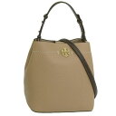 トリーバーチ バッグ レディース 2WAY ショルダーバッグ アウトレット レザー ベージュ FELIX COLOR-BLOCK BUCKET BAG 1534...