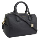マイケルコース バッグ レディース ショルダーバッグ レザー ブラック MERCER MD DUFFLE 30H6GM9U2L-001 MICHAEL KORS