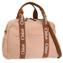 クロエ バッグ レディース トートバッグ ショルダーバッグ マザーズバッグ ペアレントバッグ コットン ピンク SAC A LANGER C20347-454 ...