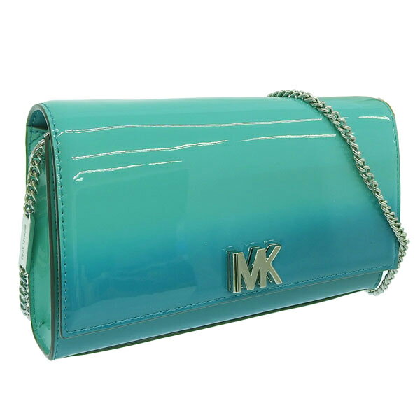 Rakuten - マイケルコース バッグ レディース ショルダーバッグ レザー ブルー MOTT LG EW CLUTCH 30S8SOXC7A-439 MICHAEL KORS