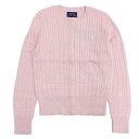 ラルフローレン 衣類 レディース カーディガン L コットン ピンク CORE REPLEN 313543047010LPK RALPH LAUREN