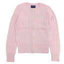 ラルフローレン 衣類 レディース カーディガン M コットン ピンク CORE REPLEN 313543047010MPK RALPH LAUREN