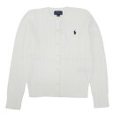 ラルフローレン 衣類 レディース カーディガン XL コットン ホワイト CORE REPLEN 313543047064XLWTNV RALPH LAUREN
