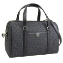 マイケルコース バッグ レディース ショルダーバッグ アウトレット コーティングキャンバス ブラック TRAVEL/MD/DUFFLE/SATCHEL 35S4STFS8B-BLACK MICHAEL KORS(4)