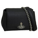 ヴィヴィアンウエストウッド バッグ レディース ハンドバッグ アウトレット レザー ブラック HAZEL SMALL HANDBAG 46030001WS002...
