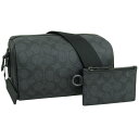 コーチ バッグ メンズ ショルダーバッグ アウトレット チャコールブラック AXEL CROSSBODY SIG CV762QBMI5 COACH