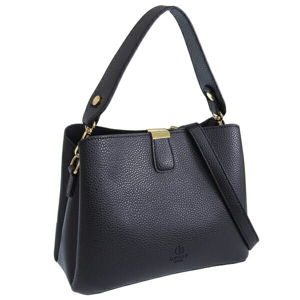 Rakuten - リンレ バッグ レディース 2WAY ショルダーバッグ ブラック D.KELLY BL-954MBLACK RINRE