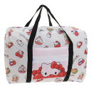 サンリオ バッグ レディース ボストンバッグ ホワイトマルチ ハロー キティ KT キャリーオンバッグ KT07 SANRIO A4対応