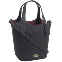 コーチ バッグ レディース 2WAY ショルダーバッグ ハンドバッグ アウトレット レザー ブラック LTH HANNA BCKT CR168IMBLK COACH