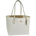コーチ バッグ レディース トートバッグ アウトレット ホワイト SIG CITY TOTE CV976IMXU5 COACH A4対応