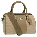 コーチ バッグ レディース 2WAY ショルダーバッグ ハンドバッグ アウトレット ベージュ LTH STP RWN CW376SVPWH COACH