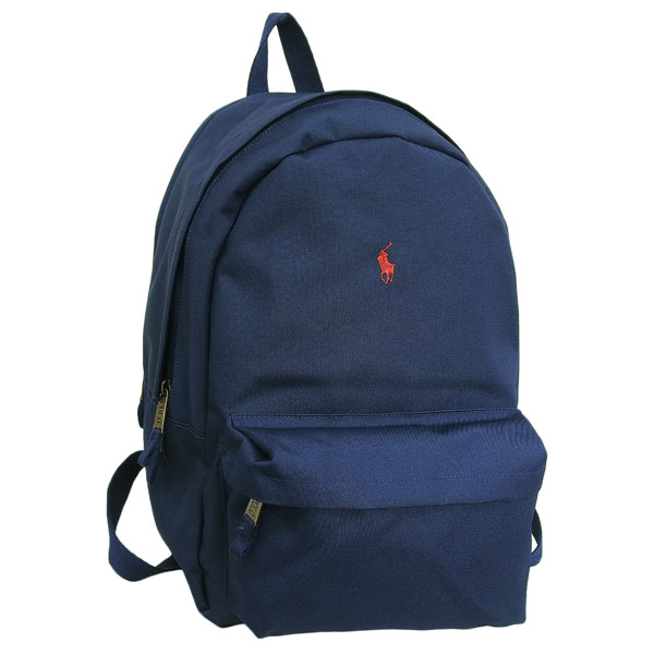 【1/25限定 抽選で2人に1人100%ポイントバック！要エントリー】 ラルフローレン バッグ メンズ レディース リュックサック ネイビー 9AR151BCV RALPH LAUREN A4対応
