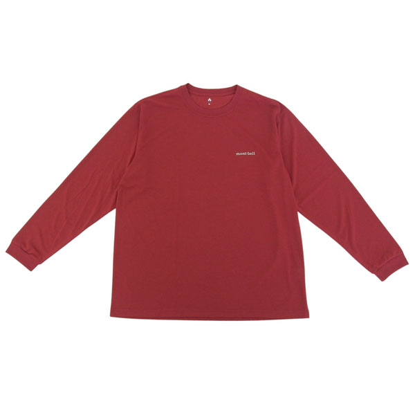 Rakuten - モンベル 衣類 メンズ ロンT XL ワインレッド WIC.ロングスリーブT メンズ RXL1114688WRD mont-bell