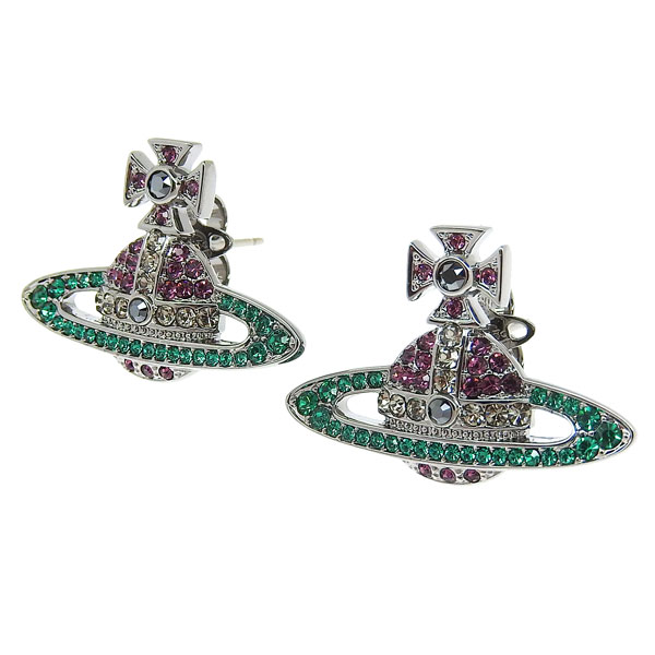 ヴィヴィアンウエストウッド アクセサリー レディース ピアス ルテニウム KIKA EARRINGS 6201006902S401 VIVIENNE WESTWOOD