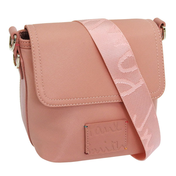 Rakuten - ポールスミス バッグ レディース ショルダーバッグ アウトレット ナイロン レザー ピンク APW461-24 PAUL SMITH