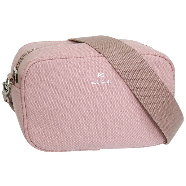 ポールスミス バッグ レディース ショルダーバッグ アウトレット コットン レザー ピンク BWB070-24 PAUL SMITH