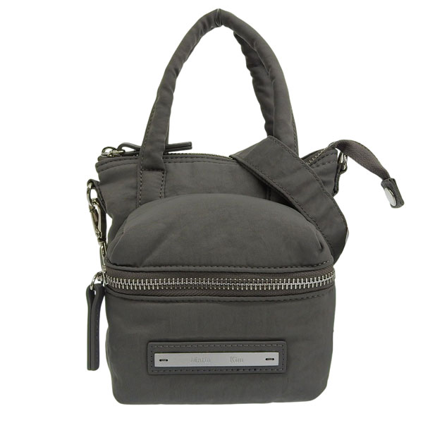 マーティンキム バッグ レディース 2WAY ショルダーバッグ ナイロン チャコール PADDED CARGO TWO WAY BAG MK249OBG041MCH Matin Kim 2