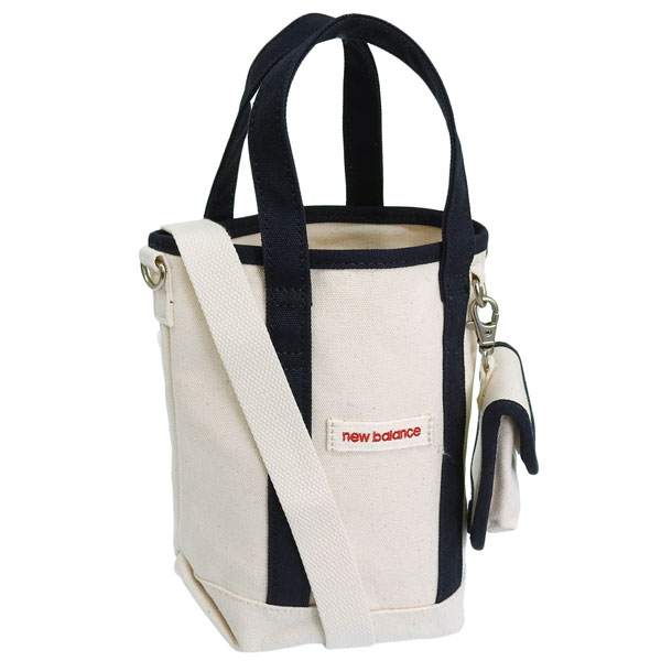 ニューバランス バッグ レディース 2WAY ショルダーバッグ コットン アイボリー NBGCDAE503-IVORY New Balance
