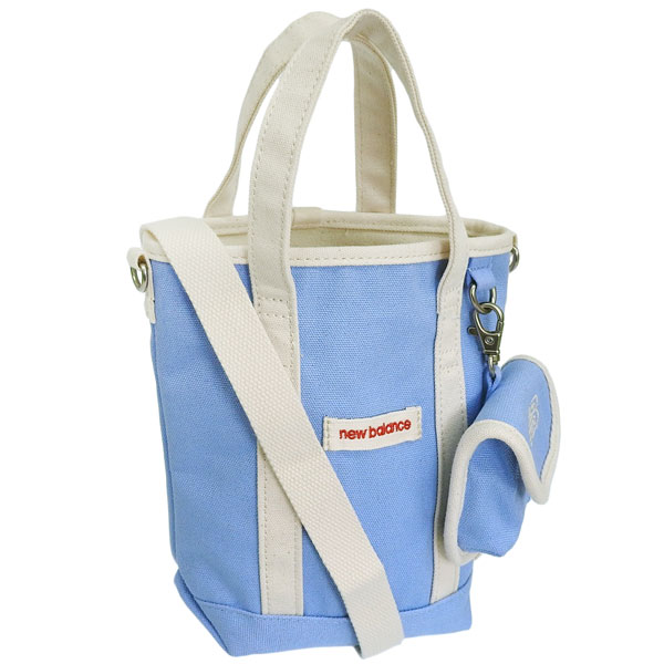 Rakuten - ニューバランス バッグ レディース 2WAY ショルダーバッグ コットン ライトブルー NBGCDAE503-LBLUE New Balance