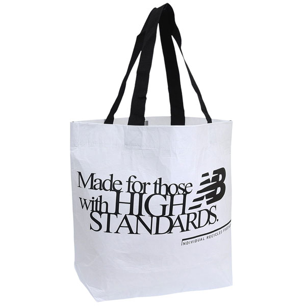【1/25限定 抽選で2人に1人100%ポイントバック！要エントリー】 ニューバランス バッグ メンズ レディース トートバッグ ホワイト NBGCECS905-WHITE New Balance A4対応