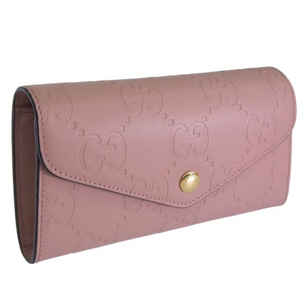 グッチ 財布 レディース 長財布 アウトレット GGレザー ピンク 772791AAC1Q5820 GUCCI