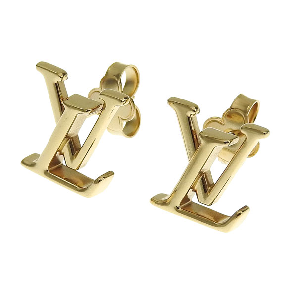 Rakuten - ルイヴィトン アクセサリー レディース ピアス ゴールド ピアス LV アイコニック M00743 LOUIS VUITTON