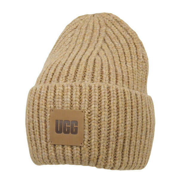 ���� ˹�� ��� ��ǥ����� �˥å�˹ �����뺮 ������ U CHUNKY RIB BEANIE 20061-CAMEL UGG