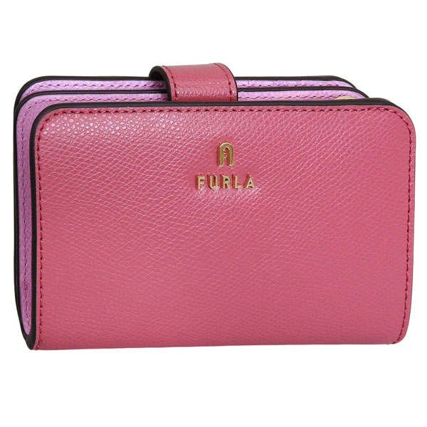 乐天商城 - フルラ 財布 レディース 二つ折り財布 レザー ピンク FURLA CAMELIA M COMPACT WALLET WP00314ARE0004302S FURLA