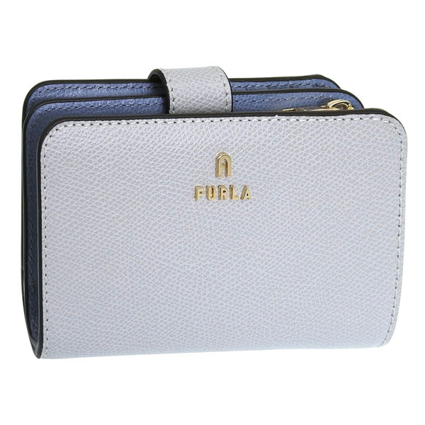 乐天商城 - フルラ 財布 レディース 二つ折り財布 レザー グレー FURLA CAMELIA M COMPACT WALLET WP00314ARE0004351S FURLA
