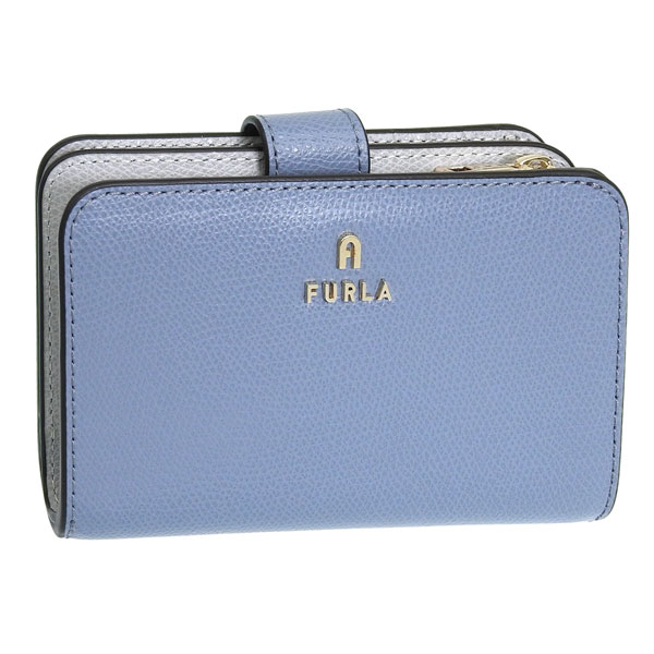 Rakuten - フルラ 財布 レディース 二つ折り財布 レザー ブルーグレー FURLA CAMELIA M COMPACT WALLET WP00314ARE0004352S FURLA