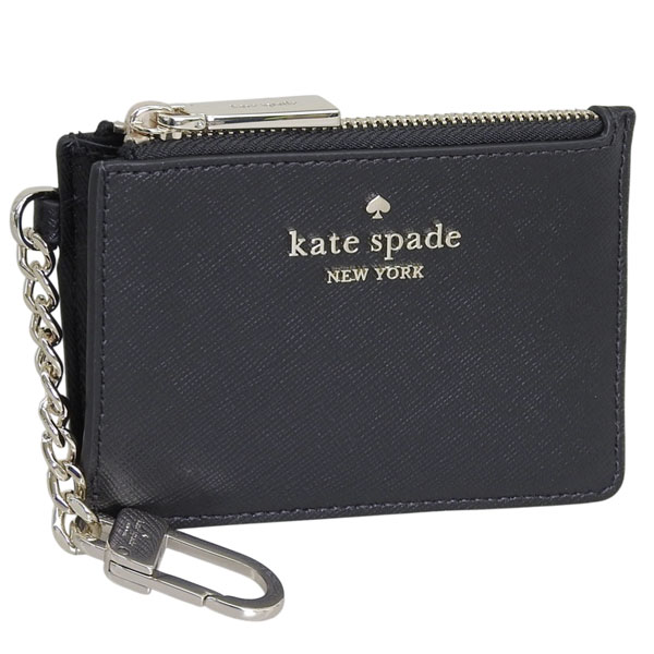 Rakuten - ケイトスペード 小物 レディース カードケース アウトレット レザー ブラック WALLETS SAFFIANO LEATHER KEY R KN771-001 KATE SPADE