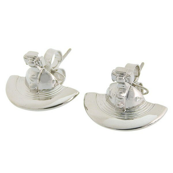ヴィヴィアンウエストウッド アクセサリー レディース ピアス プラチナカラー SOLID ORB EARRINGS 6201003802P019 VIVIENNE WESTWOOD