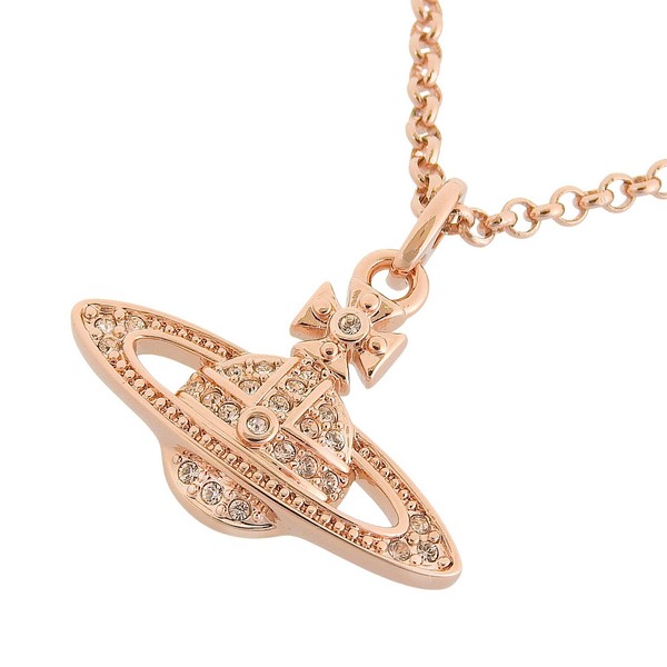 乐天商城 - ヴィヴィアンウエストウッド アクセサリー レディース ネックレス ピンクゴールドカラー MINI BAS RELIEF PENDANT 6302008602G120 VIVIENNE WESTWOOD