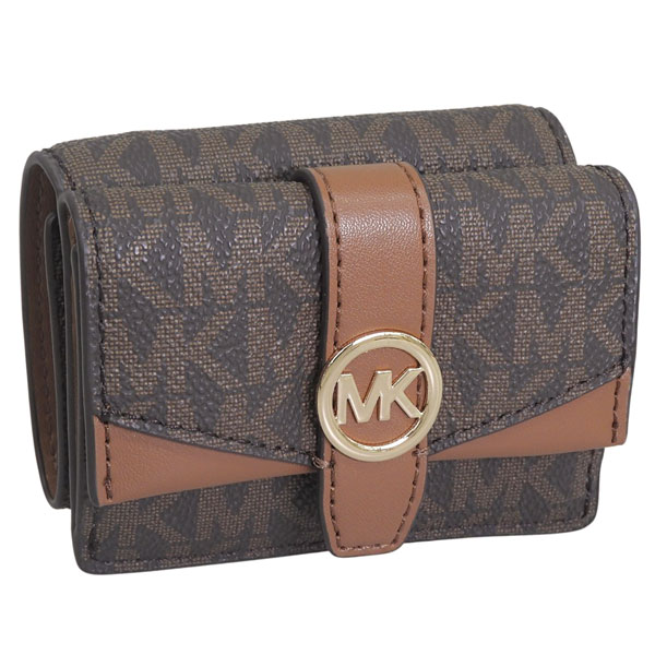 Rakuten - マイケルコース 財布 レディース 三つ折り財布 アウトレット ブラウン D35F5GGRD0B-200 MICHAEL KORS