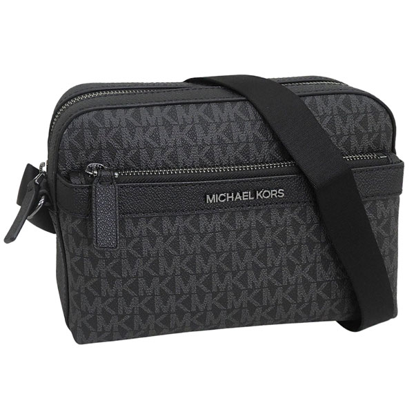 乐天商城 - マイケルコース バッグ メンズ ショルダーバッグ アウトレット ブラック D37F2LCOC5B-001 MICHAEL KORS