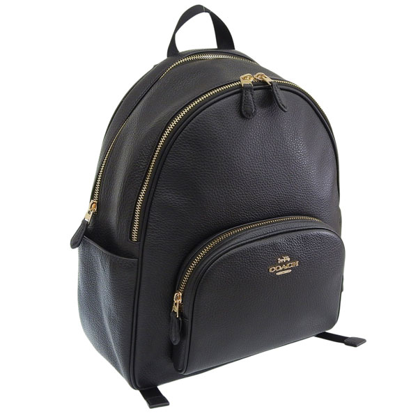 COACH - コーチ バッグ レディース リュックサック アウトレット レザー ブラック コート バックパック 5666IMBLK-ZZ COACH