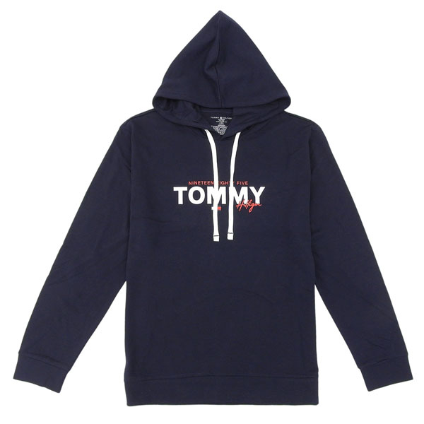 Rakuten - トミーヒルフィガー 衣類 メンズ フーディーパーカー M コットン ネイビー TH09T4499411M TOMMY HILFIGER