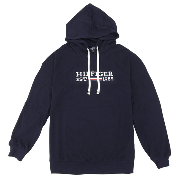 Rakuten - トミーヒルフィガー 衣類 メンズ フーディーパーカー M コットン ネイビー TH09T4505411M TOMMY HILFIGER