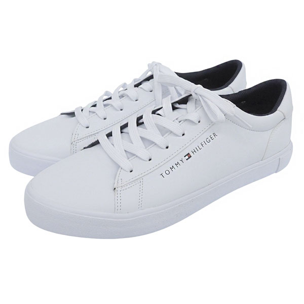 トミーヒルフィガー 靴 メンズ スニーカー 26cm ホワイト TMRIBBY TMRIBBYWHI0126 TOMMY HILFIGER