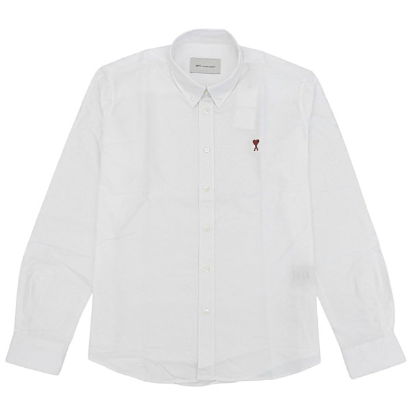 Rakuten - アミ パリス 衣類 メンズ シャツ M コットン ホワイト BFUSH063C00031NAM AMIPARIS
