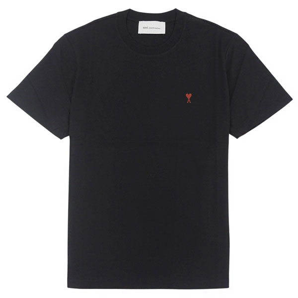 Rakuten - アミ パリス 衣類 メンズ レディース Tシャツ M コットン ブラック BFUTS035724BKM AMIPARIS