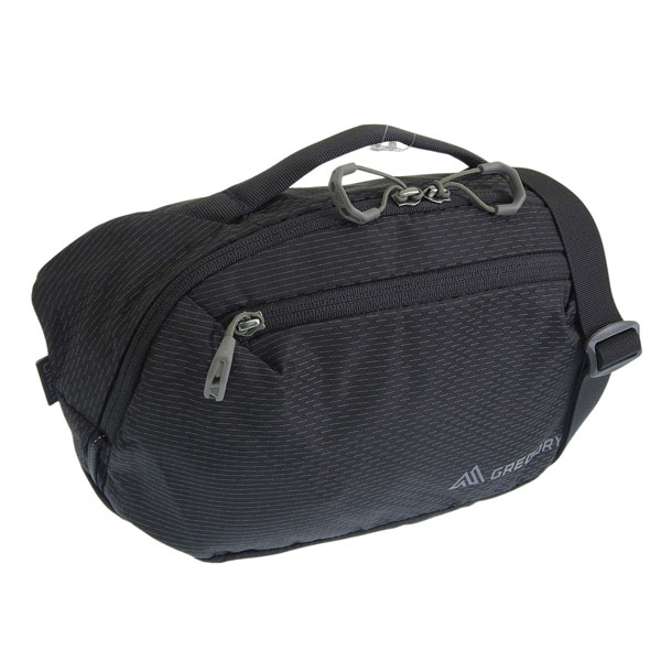 乐天商城 - グレゴリー バッグ メンズ レディース ショルダーバッグ ブラック ESSENTIAL HIKING NANO SHOULDER BAG GR1530609974 GREGORY