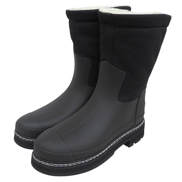 Rakuten - ハンター 靴 レディース レインブーツ UK3 ブラック WOMENS REF STITCH SHERPA BOOT WFS1010NESBK22 HUNTER