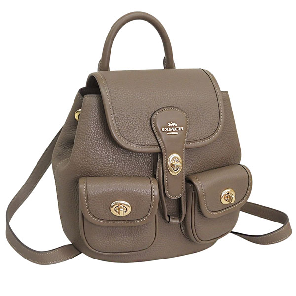 コーチ バッグ レディース リュックサック アウトレット レザー ブラウン ハドリー バックパック CBH09IMV2R COACH