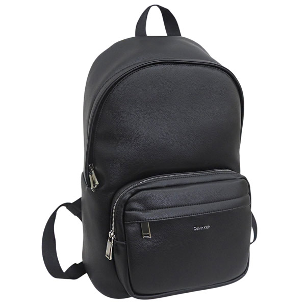 乐天商城 - カルバンクライン バッグ メンズ リュックサック ブラック RAISED ROUND BACKPACK LV04D3155G-BLACK CALVIN KLEIN A4対応