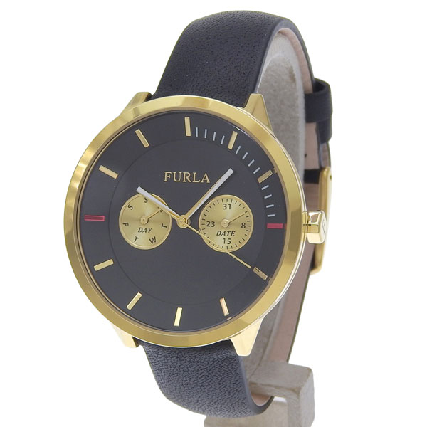 Other - フルラ 小物 レディース 腕時計 SS×レザー ブラック METROPOLIS 38mm MULT BLACK DIAL R4251102501 FURLA