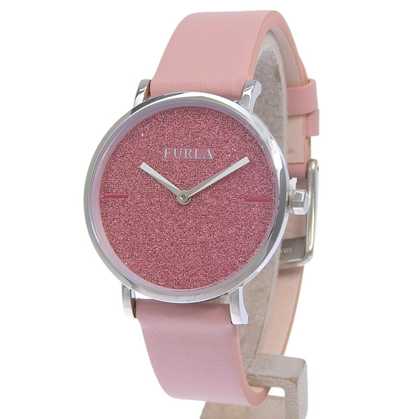 CITIZEN - フルラ 小物 レディース 腕時計 SS×レザー ピンク GIADA SPARKLE 33mm 2H PINK DIAL R4251122502 FURLA