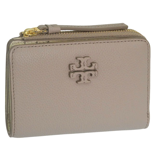 Rakuten - トリーバーチ 財布 レディース 二つ折り財布 レザー グレー MCGRAW BI-FOLD WALLET 158904-200 TORY BURCH