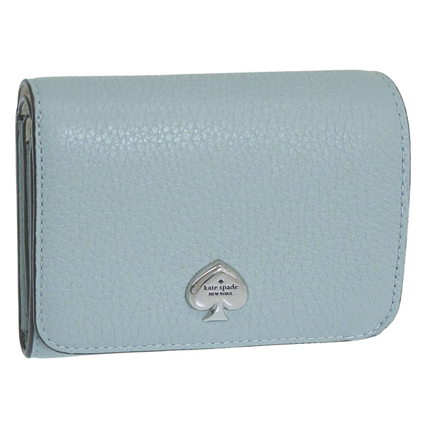 Rakuten - ケイトスペード 財布 レディース 二つ折り財布 アウトレット レザー グリーン KAYLA SM LZIP WALLET KK056-303 KATE SPADE